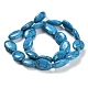 Kunsttürkisfarbenen Perlen Stränge G-C101-C01-01-3