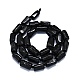 Natural Black Tourmaline Beads Strands G-O170-153-2