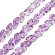 Natürlichen Amethyst Perlen Stränge&nbsp;G-Z152-B01-01-2