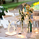 木製のテーブル番号  ホルダーベース付き  結婚式に最適  パーティー  イベントやケータリングの装飾  数1~10  ビスク  98~100x48.5~108x3mm  10pc  ベース：80x90x3  10pc  20個/セット WOOD-WH0112-93-6