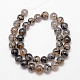 Chapelets de perles en agate veine de dragon naturelle X-G-K166-14-6mm-01-4