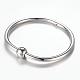 Adjustable 304 Stainless Steel Expandable Bangle Making BJEW-G515-01P-1