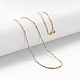 Brass Chain Necklaces MAK-F013-03G-1