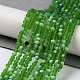 Chapelets de perles en verre imitation jade EGLA-A034-T2mm-MB11-2