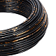 BENECREAT 23 Feet 3 Gauge Aluminum Wire Black Bendable Metal Sculpting Wire for Floral Model Skeleton Art Making and Beading Jewelry Work AW-BC0005-2mm-02-3