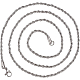Benecreat 10 шт. 304 ожерелья-цепочки из нержавеющей стали для мужчин и женщин NJEW-BC0001-07-1