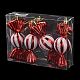 Рождественские гальванические пластиковые подвески-конфеты KY-D020-01C-2