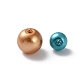 Brins de perles rondes en verre teinté écologique HY-X0006-4-6mm-2