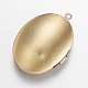 Brass Locket Pendants X-KK-N0116-048AB-3