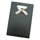 Kraftpapier Träger / Geschenk-Taschen mit Bowknot X-BP021-1-1