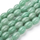 Natürlichen grünen Aventurin Perlen Stränge G-G731-18-18x13mm-1