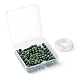 100pcs 8mm rubis naturel en perles rondes zoisite X1-DIY-LS0002-05-7