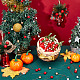Nbeads 300 pieza 3 colores bayas navideñas artificiales DIY-NB0008-86-4