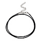 Изготовление плетеного ожерелья из вощеного хлопкового шнура MAK-YWC0001-01P-M2-5