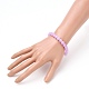 Acrylic Stretch Beaded Bracelets BJEW-JB05714-06-3
