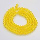 Faceted Bicone Glass Beads Strands EGLA-P017-3mm-05-2