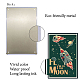 CREATCABIN Retro Metal Tin Sign Fly Me to The Moon Vintage Tin Sign Wall Decor for Home Bar Pub Cafe Farmhouse AJEW-WH0157-029-3