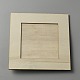 Cornici per foto quadrate in legno DIY-WH0349-45-2