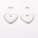 Handmade Valentines Day Gifts Ideas for Him 201 Stainless Steel Stamping Blank Tag Pendants STAS-Q116-1