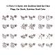 12 Pairs 12 Styles 304 Stainless Steel Barbell Cartilage Earrings EJEW-YW0001-03-2