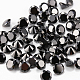 Diamond Shaped Cubic Zirconia Pointed Back Cabochons ZIRC-R004-10mm-02-1