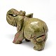 Natural Unakite 3D Elephant Home Display Decorations G-A137-B01-12-3