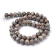 Chapelets de perles maifanite/maifan naturel pierre  G-T055-8mm-01-2
