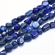 Chapelets de perles en lapis-lazuli naturel G-G765-33-1