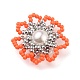 Perles de rocaille en verre faites à la main perles tissées PALLOY-JF00501-2
