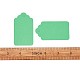 ジュエリーディスプレイクラフト紙の価格タグ  長方形  ミディアムアクアマリン  7.05x4cm CDIS-TA0001-04C-7