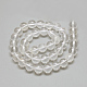 Chapelets de perles en cristal de quartz naturel G-R446-10mm-29-2