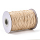 Cordes en polyester ciré coréen tressé YC-T002-1.0mm-117-2