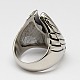 Personalized 316 Stainless Steel  Wide Band Rings for Men RJEW-F008-160-2
