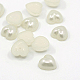Imitation acrylique cabochons de perles MACR-F022-22-1
