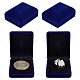 Caja rectangular de plástico para guardar medallas&nbsp;AJEW-WH0673-39C-1