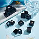 Würfelförmige Aufbewahrungsboxen für lose Diamanten aus Kunststoff CON-WH0095-49B-5