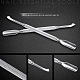 Double Head Stainless Steel Cuticle Pusher MRMJ-G001-28-3