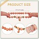 11pcs ensemble de bracelets extensibles de perles de rocaille boho JB736A-3