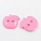 Acrylic Sewing Buttons for Costume Design X-BUTT-E082-B-M-3