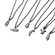 Non-magnetic Synthetic Hematite Necklaces NJEW-G331-05-2