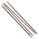 Doppelspitzstricknadeln aus Bambus (dpns) TOOL-R047-3.5mm-03-1