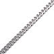 304 Stainless Steel Twisted Chains Curb Chains CHS-P002-03P-0.6MM-2