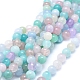 Natural Mixed Gemstone Beads Strands G-D0010-04-6mm-1