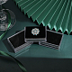 10 Stück 2 Farben Rechteck transparenter Kunststoff lose Diamant-Edelstein-Aufbewahrungsboxen CON-WH0095-46-6