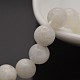 Natürliche runde Perlenstränge aus Regenbogenmondstein X-G-P088-57-8mm-1