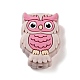 Owl Food Grade Silicone Focal Beads SIL-Z014-02A-1