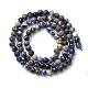 Natürlicher Lapislazuli Perlenstränge&nbsp;LS-G-RM2025-A41-4mm-B-3