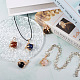 Cheriswelry 5 pz 5 ciondoli con pietre preziose naturali G-CW0001-04-7
