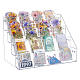 Espositori per carte in plastica a 4 piano&nbsp;ODIS-WH0030-236-1