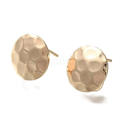 Железные серьги KK-U038-02G-1